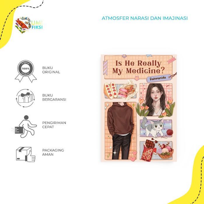 Buku Bacaan Novel Is He Really My Medicine? - Bumi Fiksi