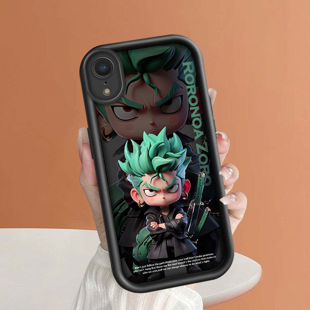 Softcase Phone Case For Compitable With iPhone XR Fashion Kartun Pria Keren Dan Trendi Motif Soft Ca