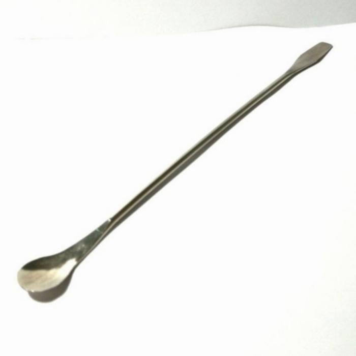 Spatula lab stainless, sendok stainless