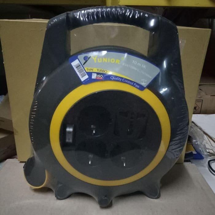 LOYAL TURBO BOX 10 METER KABEL + SAKLAR KABEL ROLL KABEL GULUNG