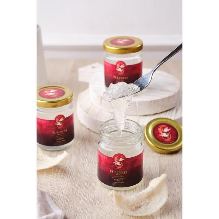 HAMPERS CNY IMLEK - NYONYA WALET BIRD NEST SARANG WALET PREMIUM BOX 8