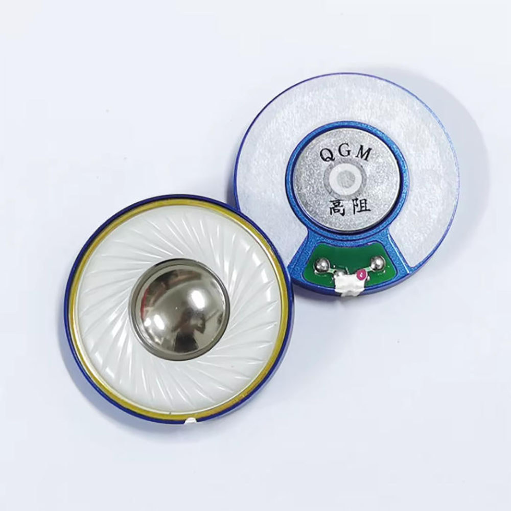 QIGOM K100 50MM 114dB DIY Headphone Speaker Drivers 1Pair, 500ohm/300ohm/64ohm/32ohm, Tri-frequency