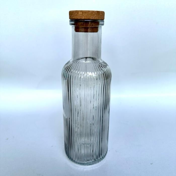 ID BOTOL AIR MINUM JUICE SIRUP MADU KACA WARNA LEORA 1,1 LITER TUTUP GABUS