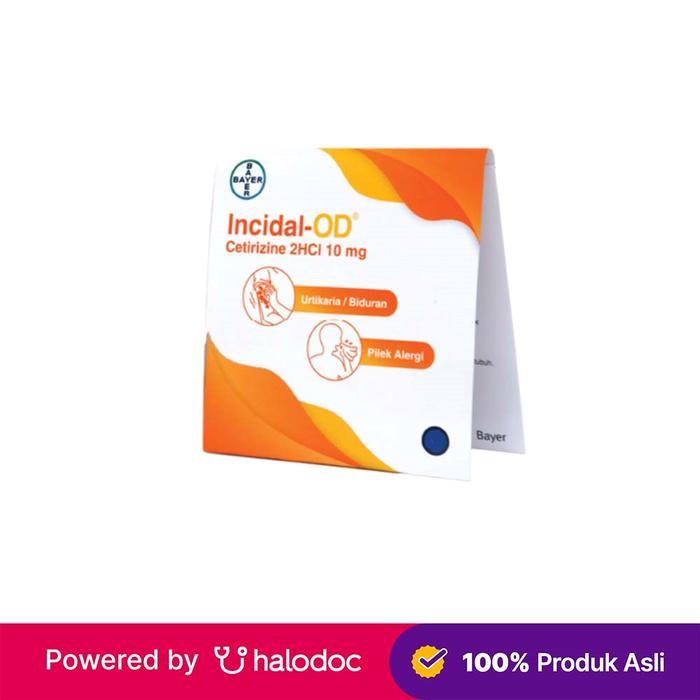 Incidal-OD 4 Kapsul - Obat Alergi - Halodoc