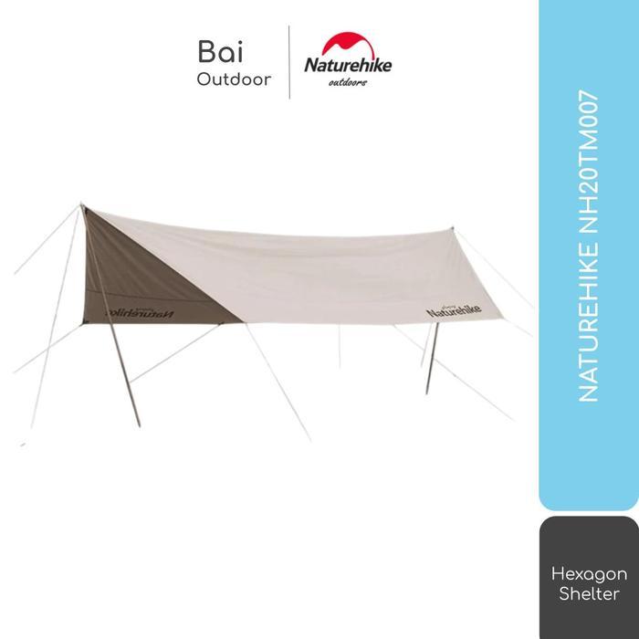 COTTON TARP SERIES NATUREHIKE NH20TM007 FLYSHEET SHELTER TENDA CAMPING