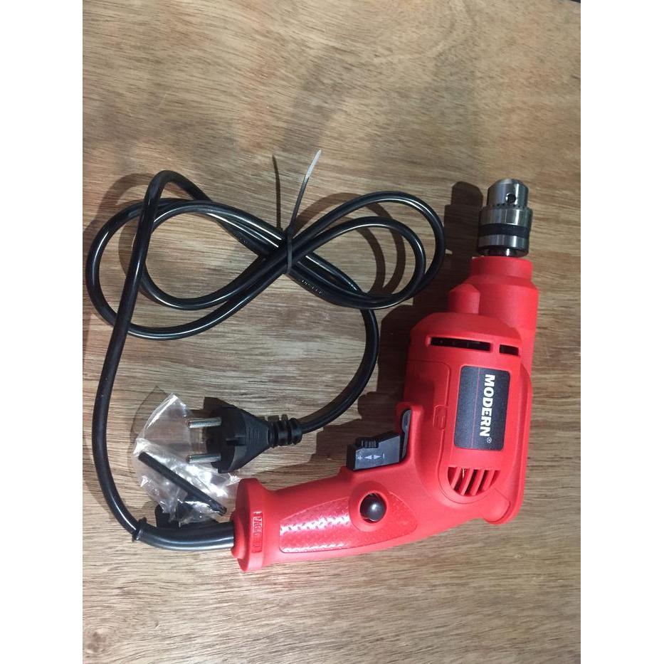 Mesin bor drill modern tangan M2100 C untuk besi baja kayu ringan