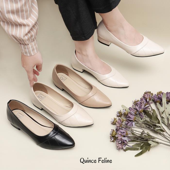 Donatello - Feline Pentopel Wanita Sepatu Heels Wanita 3 Cm