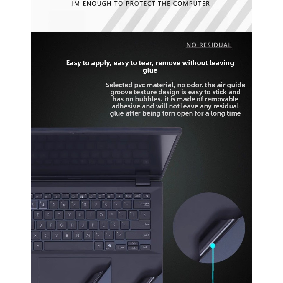For HP OMEN MAX Gaming Laptop 16-ak0047nr 16-ah 2025 Laptop skin protective film Easy-cut computer