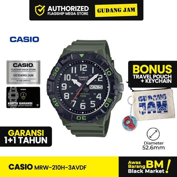 PROMO BESAR Casio General MRW-210H-3AVDF MRW-210H MRW-210 MRW210H MRW210