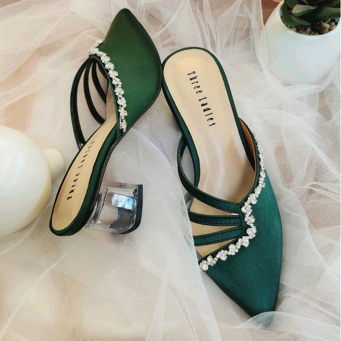 Patris - Heels 5Cm Sendal Pesta Wanita Terbaru Wedding Heels