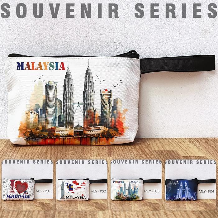 Pouch Souvenir Malaysia Dompet Seri Malaysia