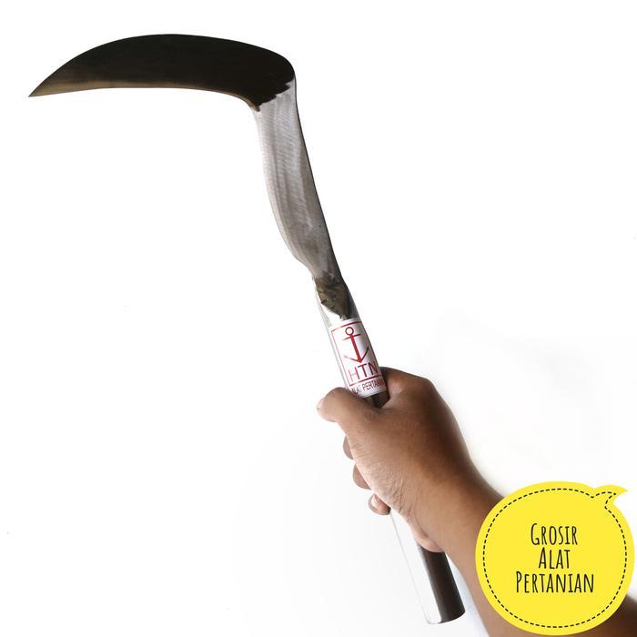 Anti Copot Arit Babatan Baja Gagang Besi Sabit Rumput Pasti Promo