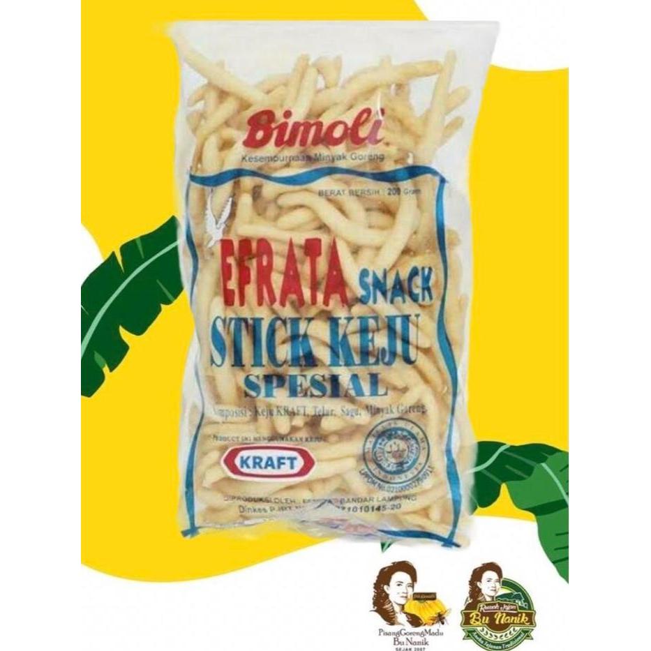 Stik Keju Efrata Lampung / Cheese Stick Snack Efrata Pasti Ori