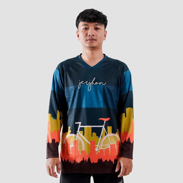 Jersey Sepeda Jersey Gowes Kaos Sepeda Pria Kitet
