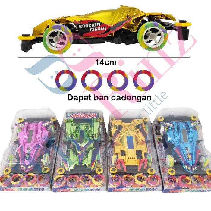 Ada Stok Mainan Mobil Tamiya Super Cepat Balapan Warna Random
