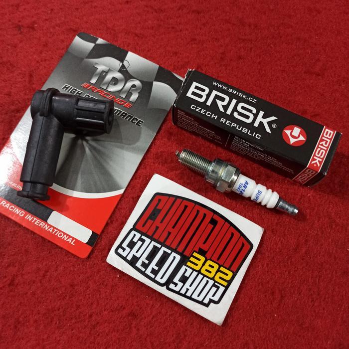 Paket Busi Brisk Copper Cop Dop Busi Tdr Racing Pcx 150 Lokal Adv 150