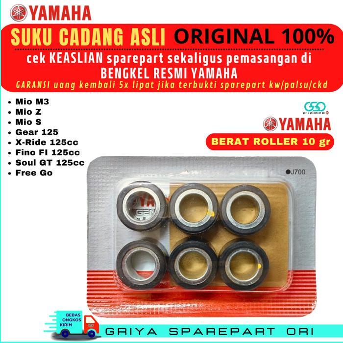 FREE ONGKIR ROLLER MIO M3 ORIGINAL YAMAHA ROLLER MIO Z S ORI ROLLER YAMAHA GEAR ROLLER FREEGO