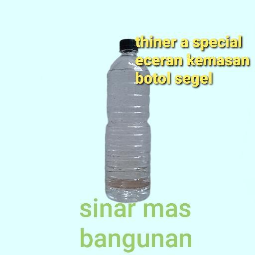 "New" Thiner A special eceran 1 liter kemasan botol segel,thiner a spesial 1