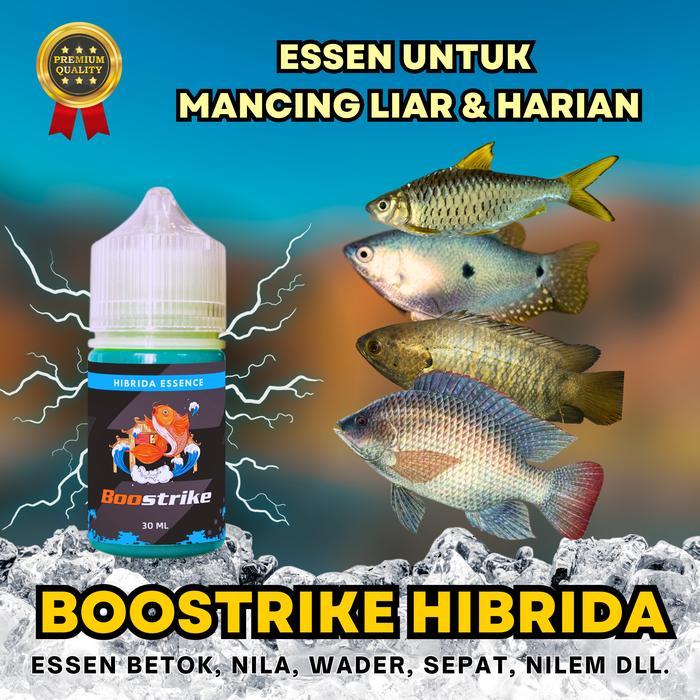 Essen Pancing Oplosan Boostrike Hibrida Umpan Mancing Ikan Betok Nila Wader Sepat Nilem Liar Dan