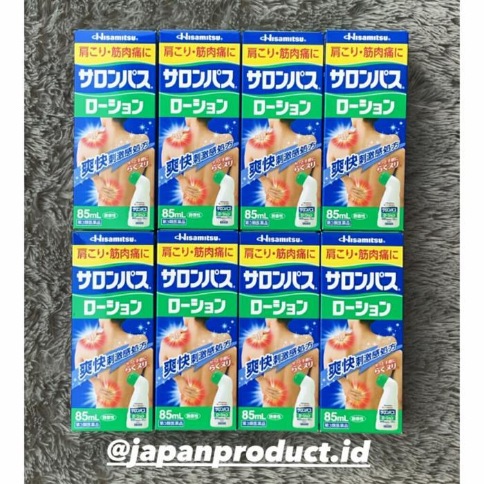 Hisamitsu Salonpas Koyo Cair Japan Pain Relieving Lotion 85ml