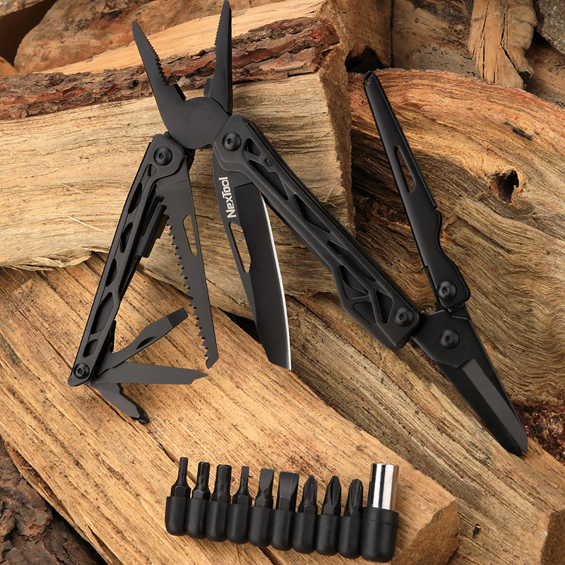 . Nextool Black Knight 11-In-1 Multi-Function Camping Tools Cutter -