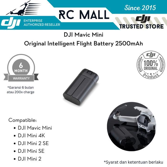 Battery Baterai DJI Mavic Mini DJI Mini 4K DJI Mini 2 SE DJI Mini 2 DJI Mini SE Original Drone