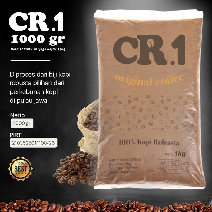 Kopi Bubuk CR1 Original Kemasan 1kg / Coffee Instan Enak Robusta Asli