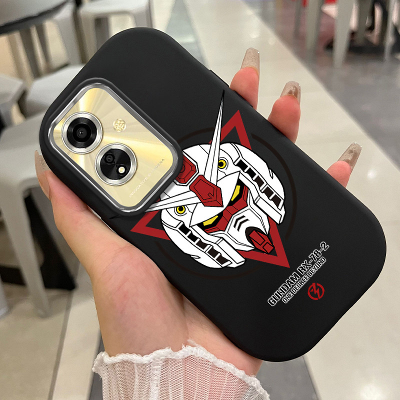 Casing Hp Untuk OPPO A59 F1s Case Robot mecha Kasing silikon Cesing Model Bulat Softcase Anti Noda K