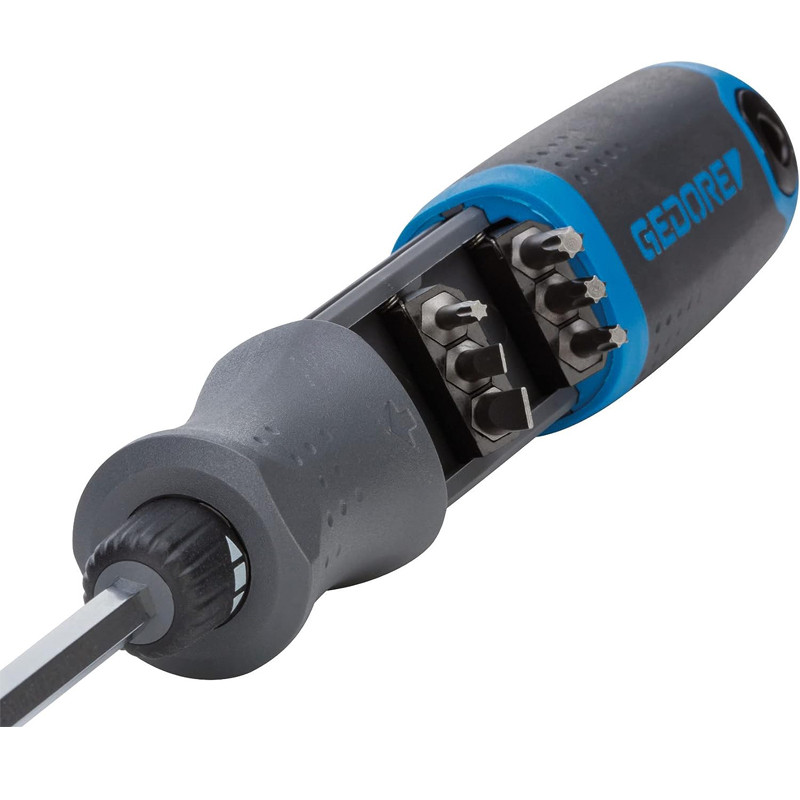 . Gedore 2169-012 Library Screwdriver With Silent Ratchet Function High -