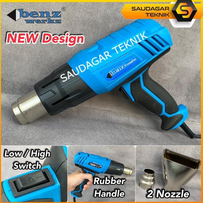 ayunansto213 ORI100% Benz Mesin Hot Gun Heat Gun Mesin Pemanas Blower Benz Werkz