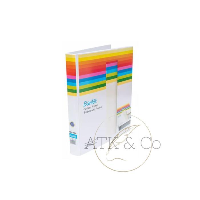 ` Ordner Bantex A4 Insert Ring Binder 2 Ring 20mm 8512 - Map Arsip Kertas Dokumen Tebal Kantor