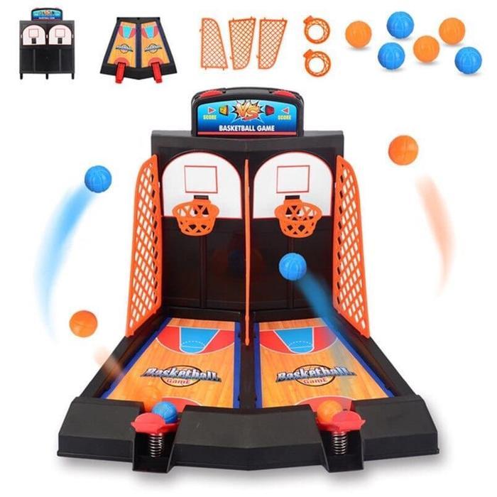 Mainan Basket Anak Ring + Bola Basket + Jaring Basket