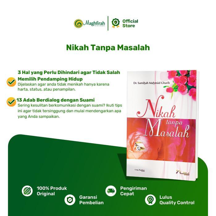 Maghfirah Pustaka Nikah Tanpa Masalah Motivasi Islami Panduan Lengkap Fiqih Psikologi Wanita -