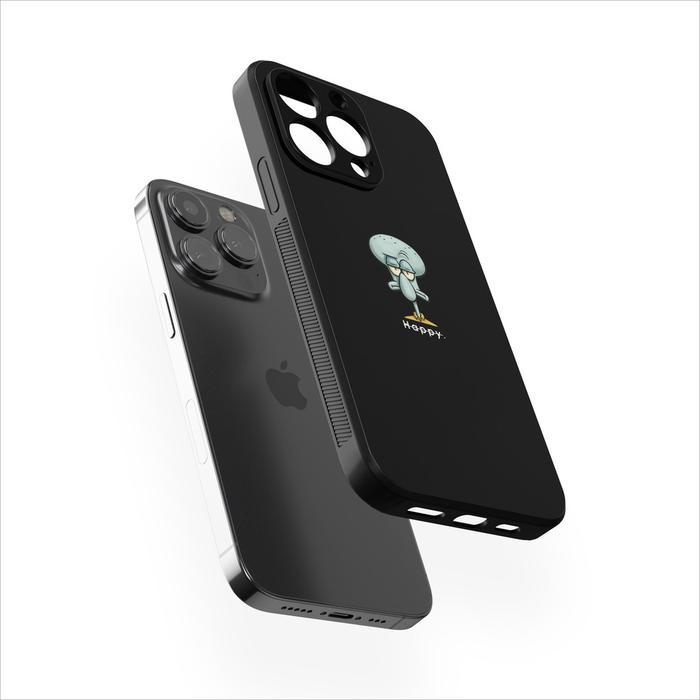 Nyimas_Case Glossy Casing Hp Squidward Spongebob Untuk Iphone/Oppo/Samsung/Vivo/Realme/Xiaomi/Poco