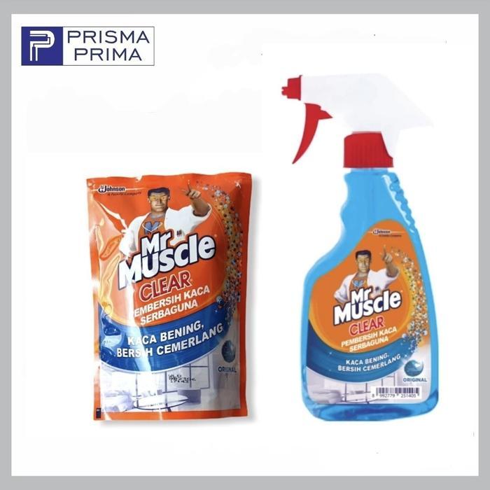 Mr Muscle Pembersih Kaca Pump Refill Glass Cleaner