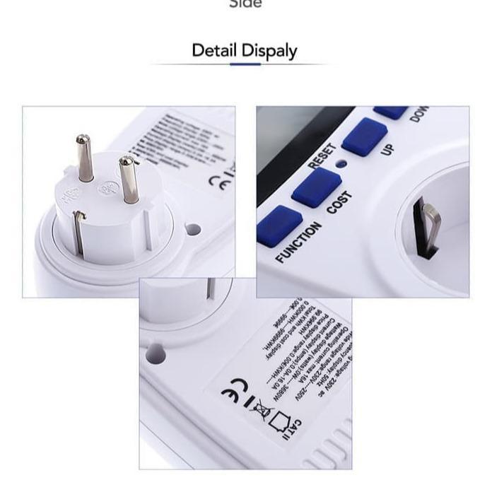 DIGITAL WATT METER POWER METER ENERGY METER PENGUKUR ARUS LISTRIK
