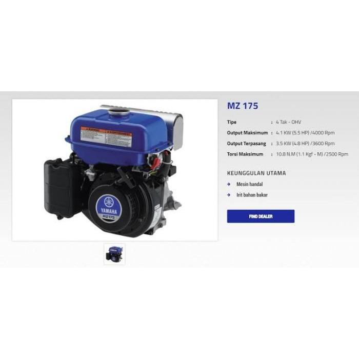 Penggerak-Mesin Serbaguna Yamaha MZ 175 Mesin Ketinting-Mesin