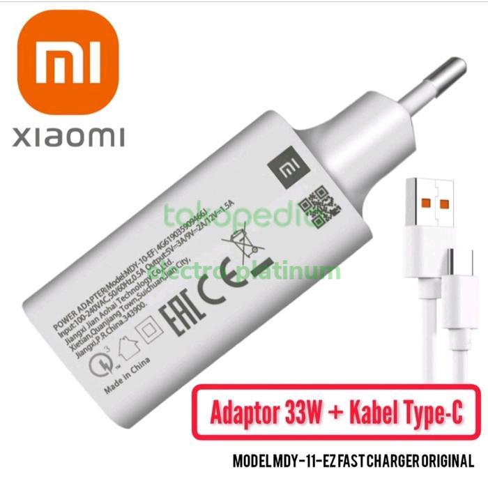 Charger Turbo 33 watt original X3 PRO NOTE 10 PRO 11