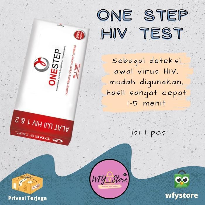 Alat Test Deteksi HIV ONE STEP HIV TEST (alat tes)