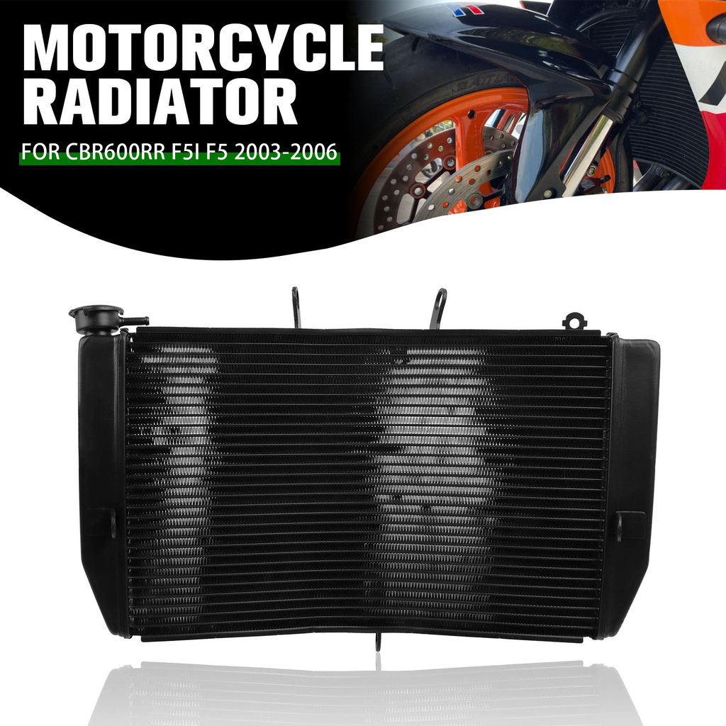 IMPORT Motorcycle CNC Engine Radiator For Honda CBR600RR CBR600 RR F5I CBR 600 RR F5 2003-2005 2006
