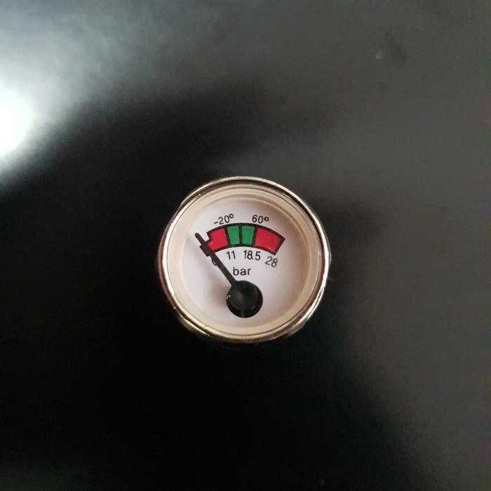 Meteran Tabung Pemadam 16 Bar. Pressure Gauge 16 Bar