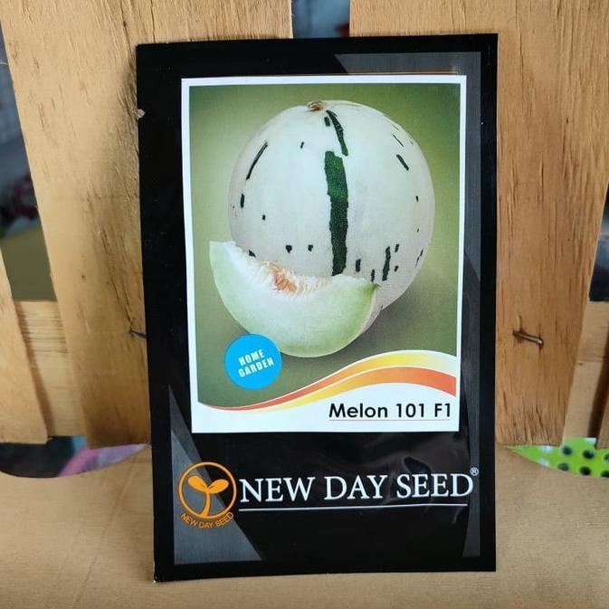 NDS - benih MELON 101 isi 10 biji - benih melon belang - benih melon
