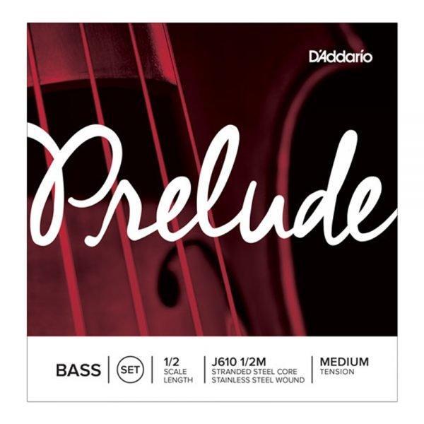 D'Addario Bass Prelude J610 1/2M Medium