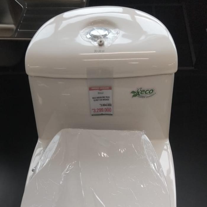 CLOSET DUDUK OULU A865N ONE PIECE CLOSET ECO WASHER