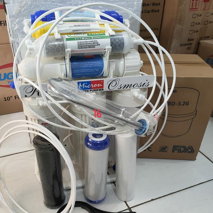 Mesin ro 100 gpd 12 step Alkalin Bio mineral (standing)