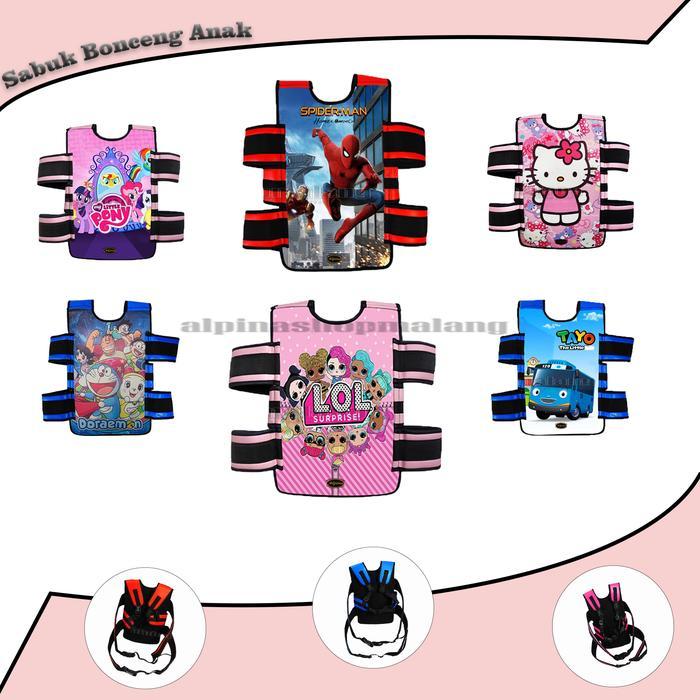 SABUK BONCENG MOTOR DEPAN DAN BELAKANG / BONCENGAN ANAK