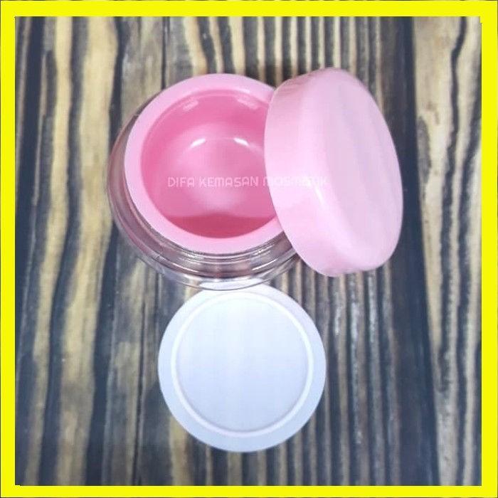 [PAKET 10 PCS] Pot Acrylic 15 Gr Bella Pink Nat Pot Cream