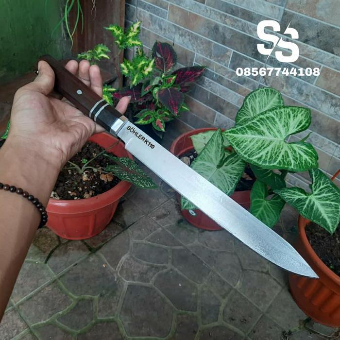 pisau fillet/pisau shasimi jepang/pisau sembelih bohler k110