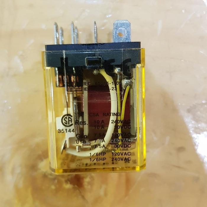 RELAY IDEC RH2B-UL 220V / RH2BUL 220-240VAC RH2B / RH2B-U HIGH QUALITY