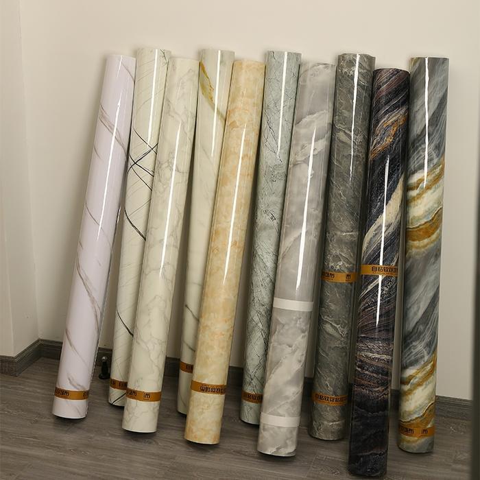 WALLPAPER DINDING VINYL MARBLE ROLL 2.8 METER 1.2 METER / VINYL MARBEL GRANIT / STIKER LEMARI